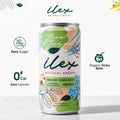 ILEX Yerba Mate Energy Drink, Zero Sugar – 9 fl oz (Pack of 6)